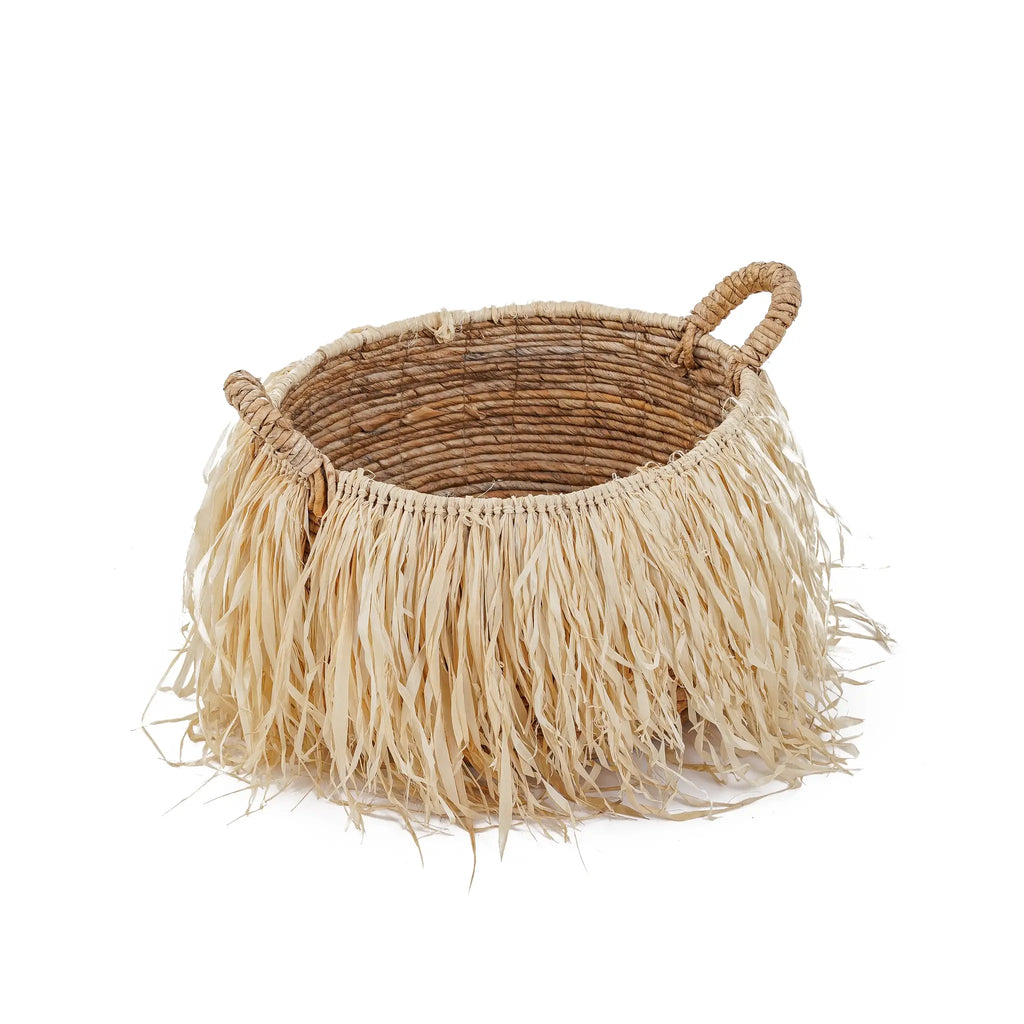 De Raffia Mand - L