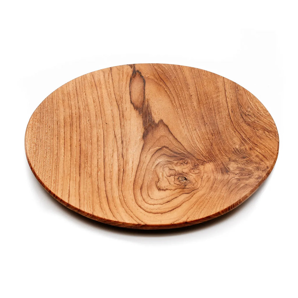 De Teak Root Rond Bord - L