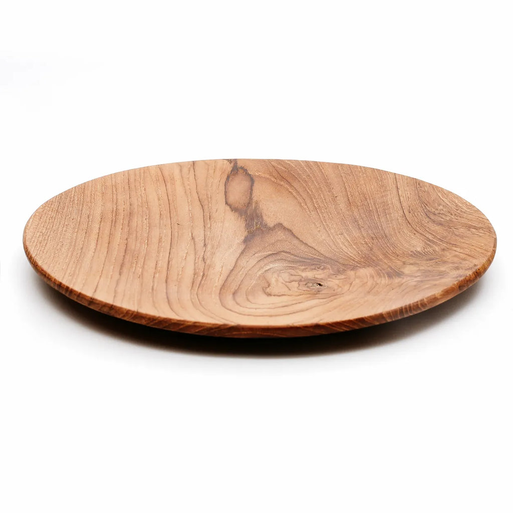 De Teak Root Rond Bord - L