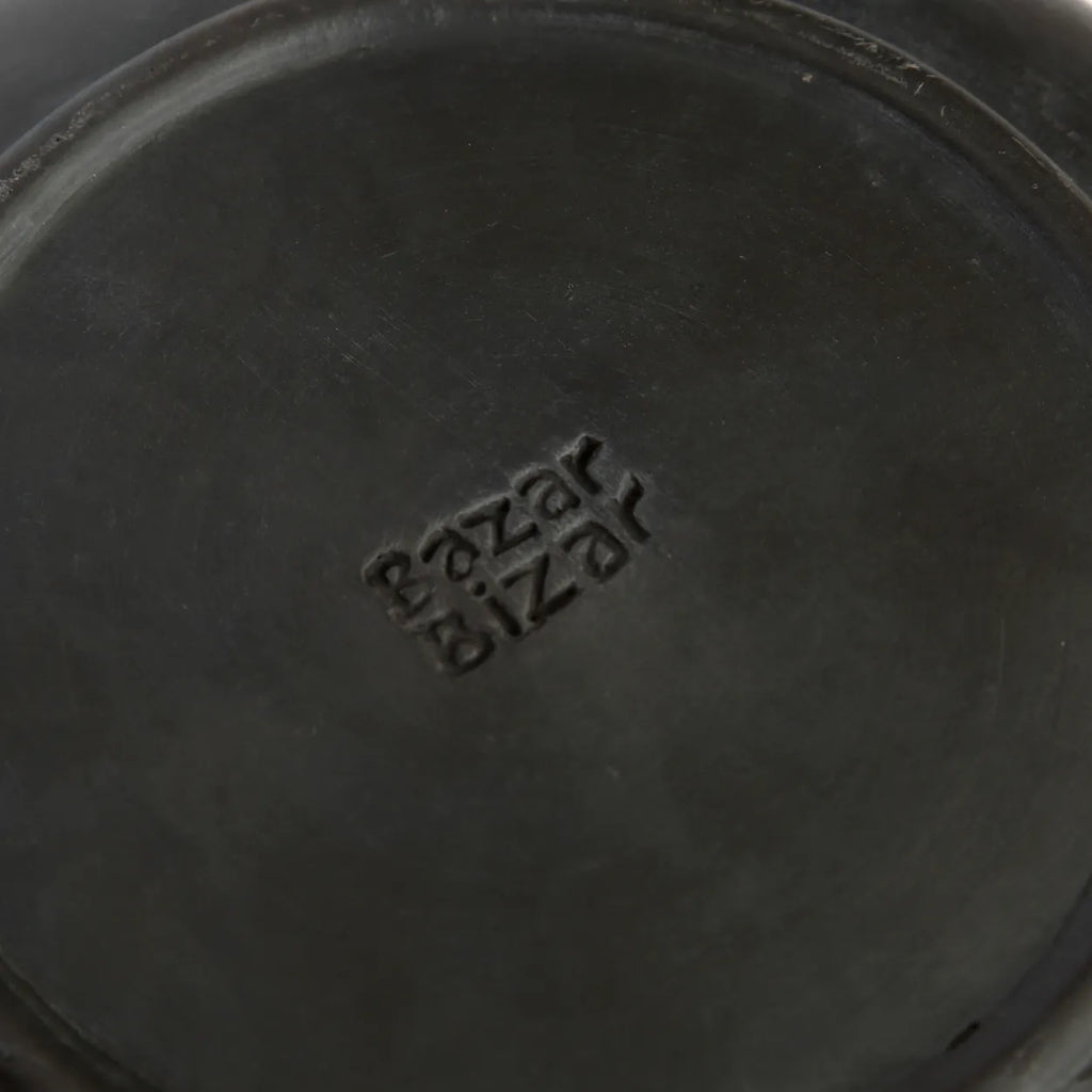 Het Burned Diep Bord - Zwart - M